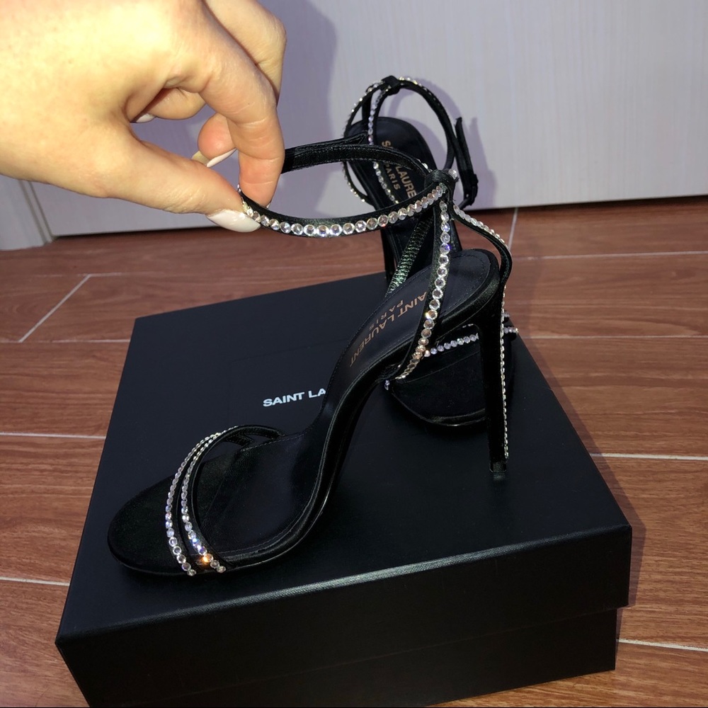 Crystal YSL Sandals